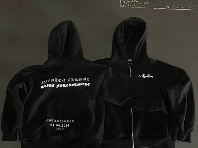 Nighten Chrome Hoodie - view 3