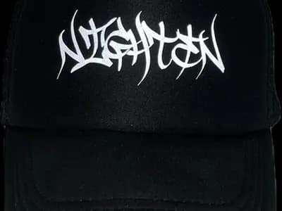 Nighten Vision Trucker Cap (Black) - view 2