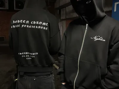 Nighten Chrome Hoodie - view 4